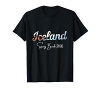 Iceland Spring Break 2026 Vacation Travel T-Shirt