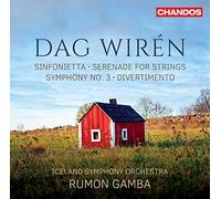 Iceland Symph Orch/Gamba – Dag Wirén: Sinfonietta, Serenade for Strings, Sym. No. 3, Divertimento