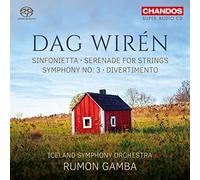Iceland Symphony Orchestra - Wiren: Sinfonietta/Diverti [Iceland [CD]