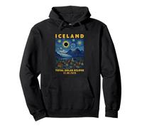 Iceland Total Solar Eclipse 2026 Pullover Hoodie