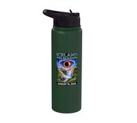 Iceland Total Solar Eclipse 2026, Totality Chaser Science Stainless Steel Insulated Water Bottle