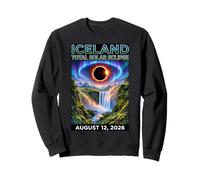 Iceland Total Solar Eclipse 2026, Totality Chaser Science Sweatshirt