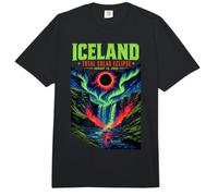 Iceland Totality Chaser Total Solar Eclipse 2026 Science Comfort Colors Adult Heavyweight T-Shirt