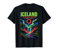 Iceland Totality Chaser Total Solar Eclipse 2026 Science T-Shirt