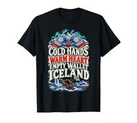 Iceland Travel Vacation Souvenir Funny Tourist Humor T-Shirt