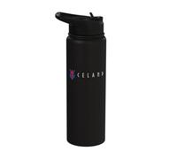 Iceland Viking Icelandic Minimal Flag Stainless Steel Insulated Water Bottle
