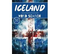 Iceland Word Search: 50 Reykjavík Puzzles, Word Find, Vocabulary Activity Book for Kids, Adults and Seniors, 50 pages