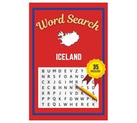 Iceland Word Search Puzzle Book: Easy to read print | 6x9 inches | 35 Puzzles, 315 Words, 53 Pages | Gift for Country & Geography Lovers, Vacations, Road Trips, Holidays, & Free Time
