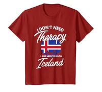 Icelandic Flag I Iceland Flag I Vacation Gift I Iceland T-Shirt