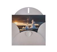Icelandic geysers Gray Patterns greeting card 6x4 inches with envelope, covering birthdays, weddings and other occasions
