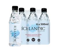 Icelandic Glacial Natural Spring Water, 500 Milliliter, 6 Count by Icelandic Glacial