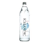 Icelandic Glacial Premium Sparkling Water 750ml Glass Bottles x 12 Per Pack - Alkaline/Low PH, Recycled Packaging, BPA Free, Carbon Neutral from Icelandic Spring. Low TDS and Mineral Content.