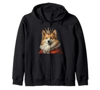 Icelandic Sheepdog Zip Hoodie