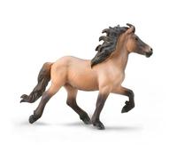Icelandic Stallion Bay Dun Figurine
