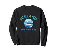Icelandic Travel Iceberg & Glacier: Iceland Clothing & Gear Sweatshirt