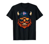 Icelandic Viking Iceland Flag Icelander Icelandic T-Shirt