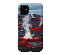 Icelandic Volcanic Plains Geothermal Steam Vent Landscape Case for iPhone 11