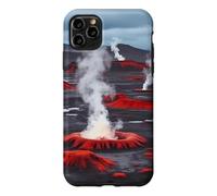 Icelandic Volcanic Plains Geothermal Steam Vent Landscape Case for iPhone 11 Pro Max