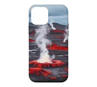 Icelandic Volcanic Plains Geothermal Steam Vent Landscape Case for iPhone 12 mini