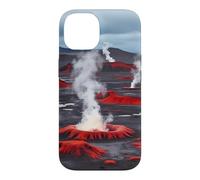 Icelandic Volcanic Plains Geothermal Steam Vent Landscape Case for iPhone 14