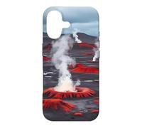 Icelandic Volcanic Plains Geothermal Steam Vent Landscape Case for iPhone 17