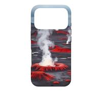 Icelandic Volcanic Plains Geothermal Steam Vent Landscape Case for iPhone 17 Pro