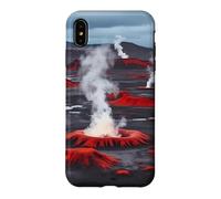 Icelandic Volcanic Plains Geothermal Steam Vent Landscape Case for iPhone XS Max