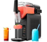 Iceman by Chefman Slush-Ease MAX Slushie Machine, 90oz Frozen Drink Maker & Slushy Machine with 5 Presets and LED Display, No Ice Needed, Perfect for Frozen Margaritas, Frappes, Smoothies and Shakes