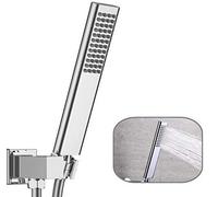 IceMoon Brass Handheld Shower Head High Pressure Luxury Hand Shower Head with Powerful Shower Spray Against Low Pressure Water Supply Pipeline,Water Saving 1-Function Hand Shower Head