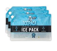 Icepaca Ice Pack for Coolers, High Performance, Reusable Long-Lasting Cold Pack for Lunch Bags, Camping, Travel & Marine Use - Non-Toxic, Leakproof, No Watery Mess, Ice Alternative