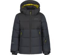 Icepeak - Insulated jacket ski/snowboard - Louin Jr Anthracite in Silicone - Kid Size 164 cm - Black Black 164 cm