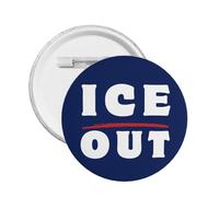 Icepin Protests abolish-ICE Buttons Round Badge 1 Pcs
