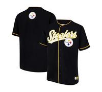 Icer Brands Ultra Game Adult's NFL Official Button Down Baseball Mesh Jersey Shirt