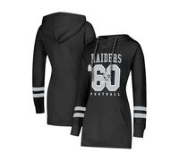 Icer Brands Ultra Game NFL womens Tunic Hoodie Pullover Sweatshirt Terry