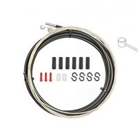 Iceropro Bike Cable Kit Oil-Infused Brake & Shift Cables for Road & Mountain Bikes Stainless Steel Inner Wire, Low-Friction Housing