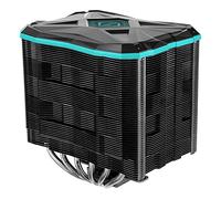 IceSLEET Iceberg Thermal G6 Stealth Black-Nickel Plated 6 Direct Touch Heatpipe, with Ultra Silent 140mm Fan Premium Hybrid CPU Cooler LGA 1700 & AM5 Compatible