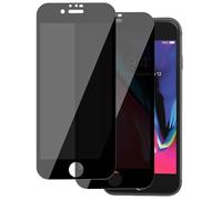 ICESPRING Tempered Glass Screen Protector for iPhone 6/6s/7/8/SE, Pack of 2, Anti-Spy Tempered Glass Screen Protector for Apple iPhone SE Film, 9H Hardness Privacy Screen Protector for iPhone 8