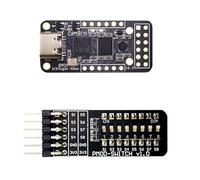 ICESugar-Nano FPGA Development Board, Lattice iCE40LP1k, RISC-V Open Source, 2MB SPI Flash, Type-C USB, iCELink Debugger, PMOD Interface, v1.2 (iCESugar-Nano and PMOD Switch)
