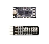 ICESugar-Nano FPGA Development Board, Lattice iCE40LP1k, RISC-V Open Source, 2MB SPI Flash, Type-C USB, iCELink Debugger, PMOD Interface, v1.2 (iCESugar-Nano and PMOD-LED)