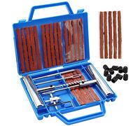 Iceten Tyre Repair Kit, Tyre Puncture Repair Kit with Storage Box Emergency, 42 Pcs Tubeless Tyre Repair Tool Kits, Flat Tyre Plug Tools For Bikes, Auto, Motorcycle, Jeep, Truck, Van