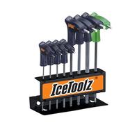 Icetoolz Allen/torx/star T25 Key Kit Silver