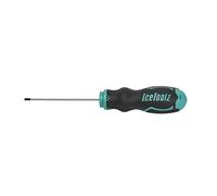 IceToolz 8S3 Flat Blade Screwdriver, 28s3, 3 Mm - Black, N/A