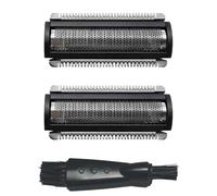Icetop 2 PCS Replacement Foil Blade Compatible with MANSCAPED The Lawn Mower 5.0 Ultra Hair Trimmer, Premium Stainless Steel Foil Shaving Heads for Smooth Body Hair Trimming