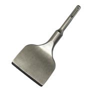 Icetop Tile Chisel, 165MM x 75MM Heavy-Duty Tile Removal Tool for Floor | Compatible With All Standard SDS Hammer Drills, Angled Chisel for Floor Wall Ceramics Mortar Concrete Spatter Adhesive