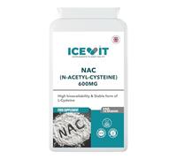 ICEVIT NAC N-Acetyl Cysteine 600mg, 120 Vegan Capsules
