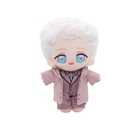 icewalker Cartoon Plush Angel Aziraphale and Demon Crowley Figure Plush Doll Halloween Christmas Soft Stuffed Toy Gift