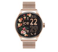 IceWatch ICE smart 2,0 Round pinkgold ladies' connected watch with metal br...