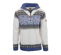ICEWEAR Oslo Norwegian Cotton Jumper - Nordic Style Winter Sweater White