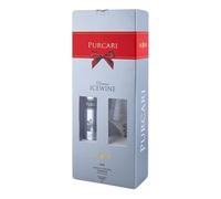 IceWine from Purcari Dessert wine with a branded glass