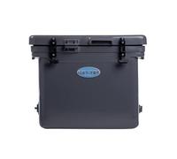 Icey-Tek 40 Litre Cube Cool Box - Steel Grey